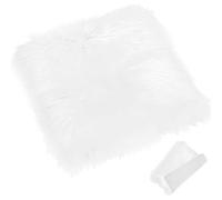 Photo Prop Backdrop Cushion 30cm X 50cm Plush White for Photography