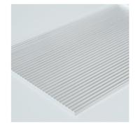Photo Props Clear Acrylic Plate, Striped INS Commercial Photo Props, Perfume, Photography Background for Makeup Jewelry Drink(Natural,15x15cm/5.9x5.9in)