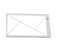 Photo Ruler Composer for Framing - Transparent Acrylic Grid in Perspective Planner Gadget Portable Precision, Sketches Drawing Reference Scene Selector C