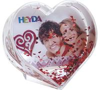 Photo Snow Globe Heart Shape 'Flitterherz' for Customising
