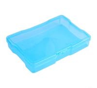 Photo Storage Box 4x6 Acid-Free PP Plastic Case(blue)