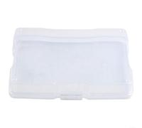 Photo Storage Box 4x6 Acid-Free PP Plastic Case(Transparent)