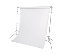 LENCARTA Seamless Background Paper Backdrop Roll 1.35m x 10m 4.4ft x 32.8ft | Arctic White Photo Studio Paper Roll for Portrait, Product, Pet, Drawing, Art on Thick Card Frame - PURE WHITE