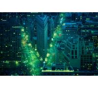 Photo Wall Mural-IRON BUILDING-(8004)-NON WOVEN-Wallpaper-New York Streets XXL