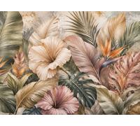 Photo Wall Mural-LARGE BOTANICAL LEAVES-(L003)-NON WOVEN-Wallpaper-Tropical XXL