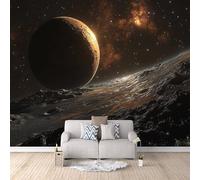 Photo Wallpaper 200 x 140 cm / 78.7" x 55.1" - Non-Woven Mural, Planet Art Print Fleece Wall Mural Decoration Poster Picture Design Modern - Space Universe Planets A-P-0148-P7