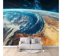 Photo Wallpaper 200 x 140 cm / 78.7" x 55.1" - Non-Woven Mural, Space Art Print Fleece Wall Mural Decoration Poster Picture Design Modern - Universe Space Planet A-P-0148-P7