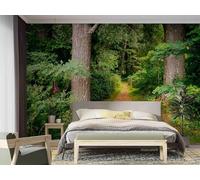 Photo Wallpaper 3D Trees Road Landscape,150x105cm Wall Mural Poster Photo Wallpaper Home Decoration Wall Covering Papel Mural