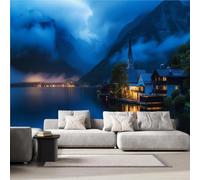 Photo Wallpaper Alpine Lake 350 x 256 cm 3D Wall Mural
