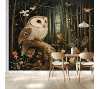 Photo Wallpaper Animal owl Wallpaper Living Room Bedroom Office Corridor Decoration Murals Modern Wall Decoration 118 x 82 inch