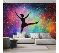 Photo Wallpaper Ballet 3D Effect Colorful Wall Mural Decoration Poster Picture Modern Design 350x256 cm Murals Wall Art for Living Room Bedroom Kitchen a-2821