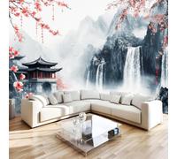 Photo Wallpaper Cherry Blossom Non-Woven Matt Paste the Wall Mural