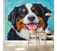 Photo Wallpaper Dogs Wallpaper Living Room Bedroom Office Corridor Decoration Murals Modern Wall Decoration 118 x 82 inch