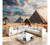 Photo Wallpaper Egyptian Pyramid Wall Mural 3D Decoration Poster