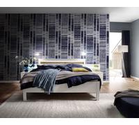 Photo wallpaper ethnic look stripes tie-dye optics blue white 33159 (12,38£/1qm)