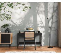 Photo wallpaper facade shadow effect trees white green 39925-1 (4,38£/1qm)