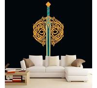 Photo Wallpaper Fantasy Art Long Sword 400x280 cm 3D Non-Woven Wall Mural, Moderne Living Room Bedroom Large Poster Wallpaper, Home Decor Art Mural