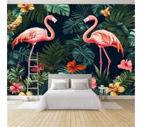 Photo Wallpaper Fantasy Fire Oriental Dragon 3D Effect Print Wallpaper Home Decoration 250 x 175 cm for Bedroom Living Room Hallway Children's Room Wall Decoration Non-Woven Wallpaper Red Black