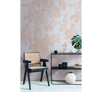 Photo wallpaper floral lace flowers leaves grey beige 39877-1 (5,23£/1qm)