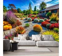 Photo Wallpaper Garden Landscape 400 x 280 cm 3D Wall Mural