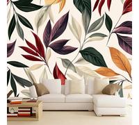 Photo Wallpaper Leaf Murals Art Wallpaper 3D Photo 400 x 280 cm Leaves Wall Mural for Living Room Bedroom TV Background