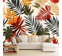Photo Wallpaper Leaves Murals Art Wallpaper 3D Photo 150 x 100 cm Palm Leaves Wall Mural for Living Room Bedroom TV Background