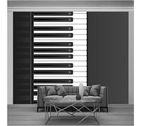 Photo Wallpaper Living Room Piano 3D Photo Wallpaper Mural Non-Woven 3D Wallpaper Paste Living Room The Wall for Bedroom Mural Border 300cm×210cm