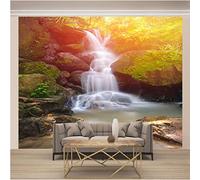 Photo Wallpaper Living Room River 3D Photo Wallpaper Mural Non-Woven 3D Wallpaper Paste Living Room The Wall for Bedroom Mural Border 300cm×210cm