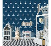 Photo Wallpaper Living Room Ship's Anchor 3D Photo Wallpaper Mural Non-Woven 3D Wallpaper Paste Living Room The Wall for Bedroom Mural Border 400cm×280cm