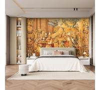 Photo Wallpaper London Wall Mural 3D Wall Mural Decoration Poster Retro Premium Non-Woven Wallpaper Wall Art for Living Room Bedroom Children's Room Office W350xH256cm 1yf1101