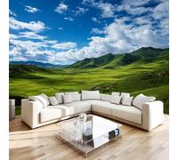 Photo Wallpaper Mountain Valley Non-Woven Matt Paste the Wall Mural