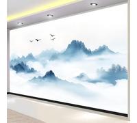 Photo Wallpaper Mountain Woodland 3D Effect Abstract Wall Mural Decoration Poster Picture Modern Design 400x280 cm Murals Wall Art for Living Room Bedroom Kitchen a-3078