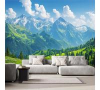 Photo Wallpaper Natural Alpine Landscape 350 x 256 cm 3D Wall Mural