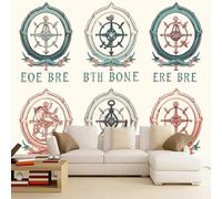 Photo Wallpaper Navigation Murals Art Wallpaper 3D Photo 300 x 210 cm Rudder Wall Mural for Living Room Bedroom TV Background