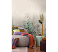 Livingwalls Photo Wallpaper with Palm Tree Design in Beige, Green, Cream - Floral Non-Woven Wallpaper 8.80 m x 0.53 m Abstract Motif by COSMOPLITAN - 791459