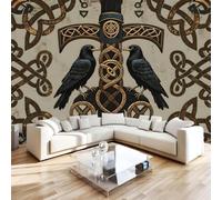 Photo Wallpaper Norse Raven Non-Woven Matt Paste the Wall Mural