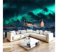 Photo Wallpaper Northern Lights Wall Mural 3D Decoration Poster