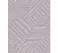 Photo wallpaper Pattern Strokes Hatching Graphic Purple White 33157 (12,22£/1qm)