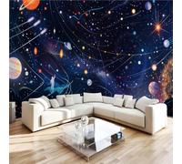 Photo Wallpaper Planets Stars Wall Mural 3D Decoration Poster