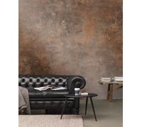 Photo wallpaper Rasch 429671 metal effect rust industrial red brown (43,49£/1qm)