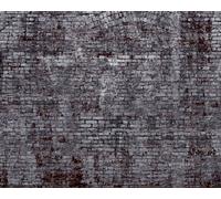 Photo wallpaper Rasch 940954 brick wall 3D look dark grey (26,76£/1qm)