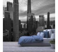 Photo Wallpaper Self-Adhesive Mural 3D Urban Architectural Landscape 350(W)X256(H)Cm Wall Photo Art Wall Posters Wall Stickers For Living Room Tv Sofa Theme Hotel Luxury Corridor Background Wa-9330182