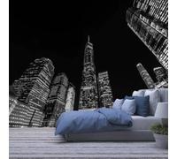 Photo Wallpaper Self-Adhesive Mural 3D Urban Architectural Landscape 368(W)X254(H)Cm Wall Photo Art Wall Posters Wall Stickers For Living Room Tv Sofa Theme Hotel Luxury Corridor Background Wa-6084326