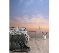 Photo Wallpaper Sky Clouds Sunset Water Blue Orange 39229-1 (5,95£/1qm)