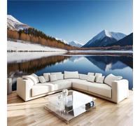 Photo Wallpaper Snow-Capped Mountains Wall Mural 3D Decoration Poster