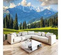Photo Wallpaper Snow-Capped Mountains Wall Mural 3D Decoration Poster