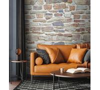 Photo wallpaper stone look wall stone look beige brown 39251-1 (7,47£/1qm)