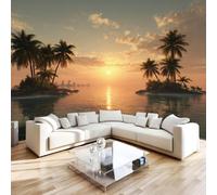 Photo Wallpaper Tropical Palm Tree Non-Woven Matt Paste the Wall Mural
