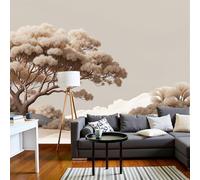 Photo Wallpaper Unique Pine Trees On The Sand Dunes 200 X 150 Cm Wall Mural Non-Woven Poster Photo Wallpaper Kids Fashion Minimalist Modern Style Home Decoration Wall Covering Papel Mural