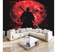 Photo Wallpaper Wall Application Japanese Style Samurai Designer Photo Mural- 250 x 175 cm Wall Mural- for Living Room Bedroom Home Decoration